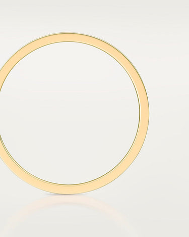 Band Ring with Screw Motif