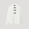 Polka Dot Bow Tie Blouse