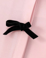 Polka Dot Bow Tie Blouse