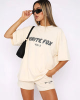 Relaxed-Fit Co-Ord Set with T-Shirt and Shorts