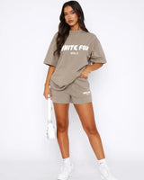 Relaxed-Fit Co-Ord Set with T-Shirt and Shorts