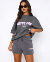 Relaxed-Fit Co-Ord Set with T-Shirt and Shorts