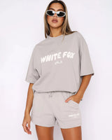Relaxed-Fit Co-Ord Set with T-Shirt and Shorts