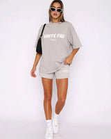 Relaxed-Fit Co-Ord Set with T-Shirt and Shorts