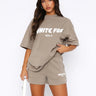Relaxed-Fit Co-Ord Set with T-Shirt and Shorts