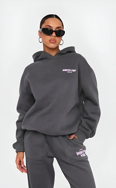 Relaxed Fit Hoodie and Jogger Set for Everyday Wear