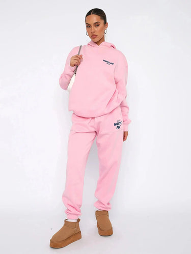 Relaxed Fit Hoodie and Jogger Set for Everyday Wear